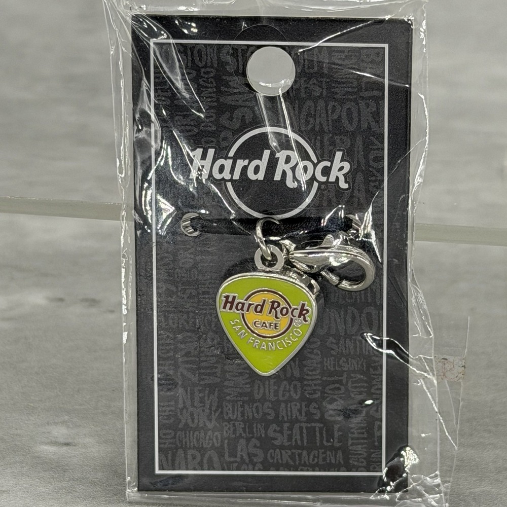 Hard Rock Cafe SAN FRANCISCO Guitar Pick Charm